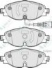 APEC braking PAD1902 Brake Pad Set, disc brake